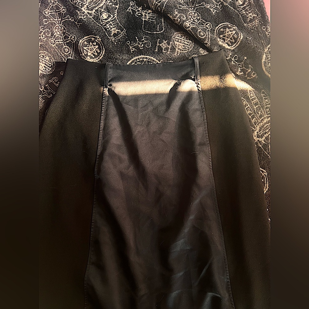 Zara Maxi skirt with satin panel size Medium
